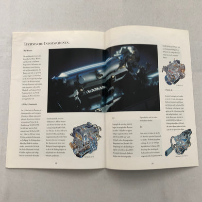 Lancia Dedra Car Sales Brochure Catalog Dedra German Text