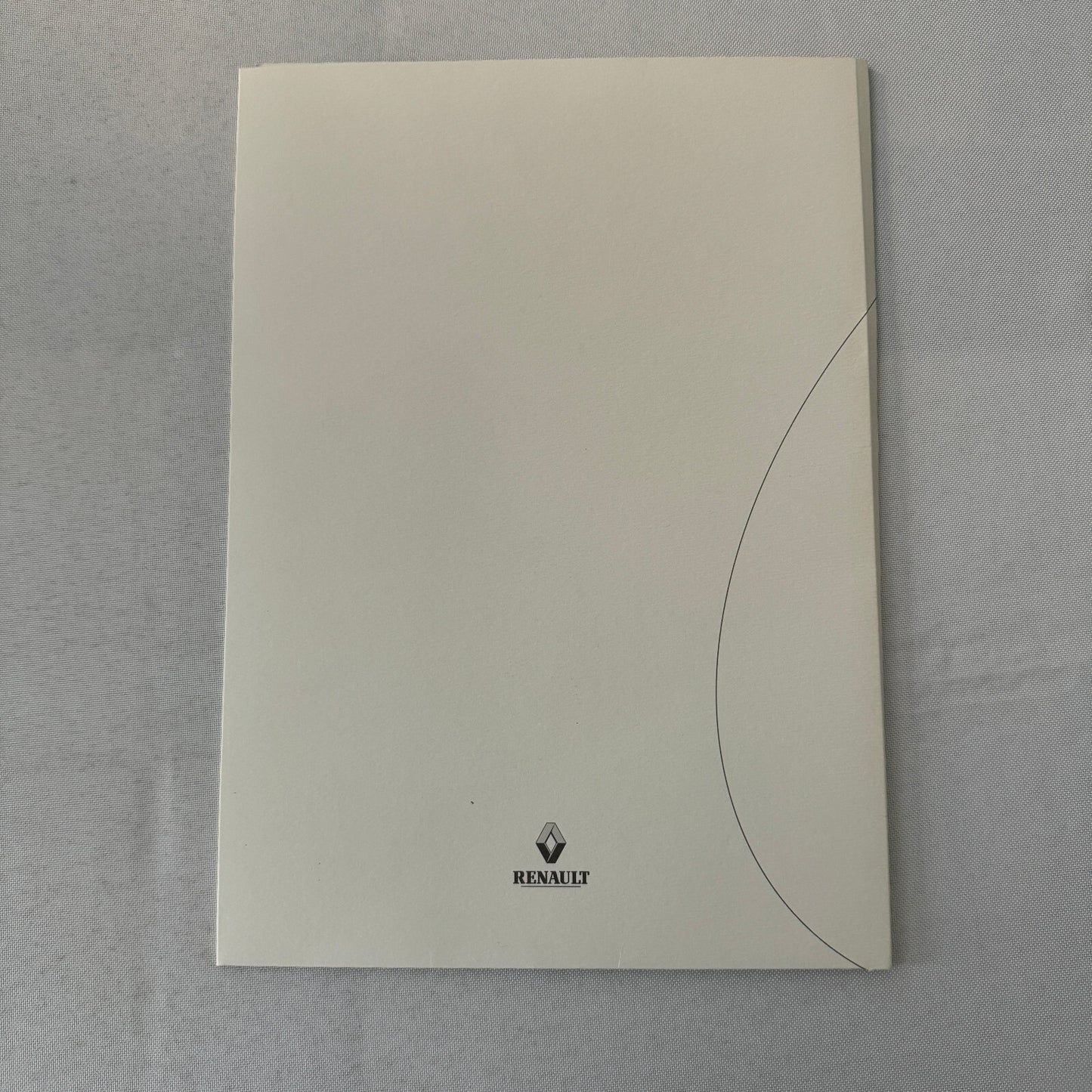 1999 Renault Scenic RX4 Car Press Kit Sales Brochure Photos