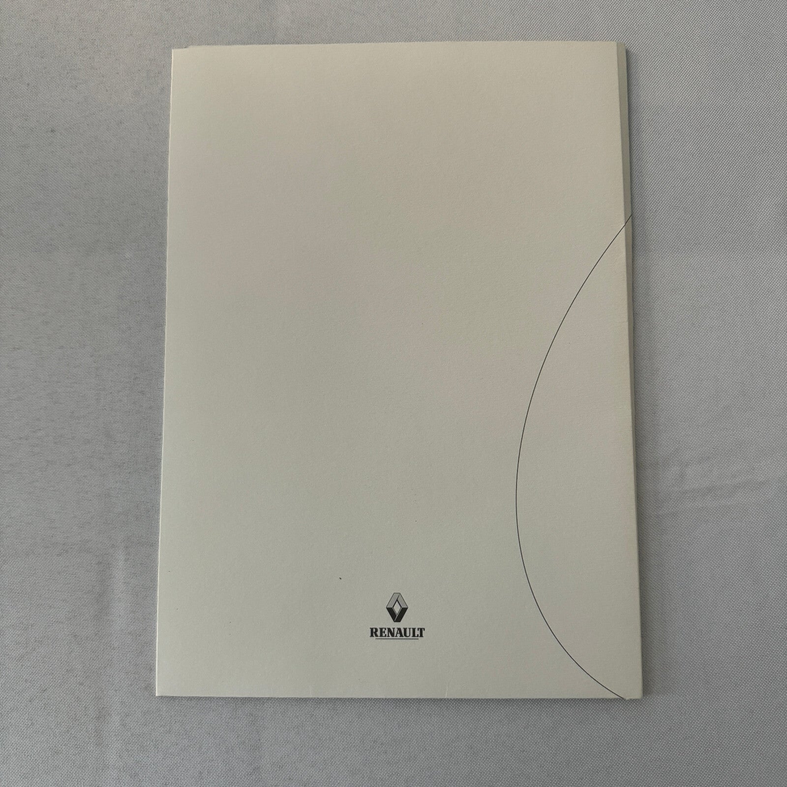 1999 Renault Scenic RX4 Car Press Kit Sales Brochure Photos