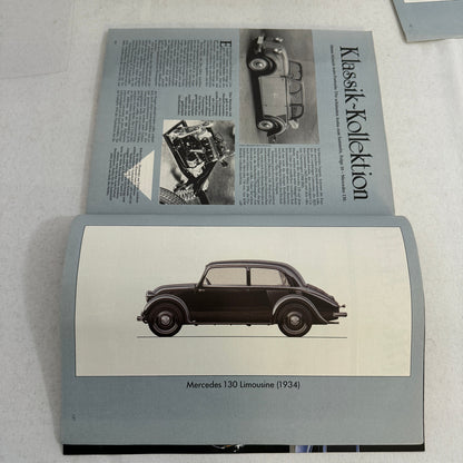 1934 Mercedes Benz 130 W23 Car Illustration Art Drawing Hand Drawn Vintage