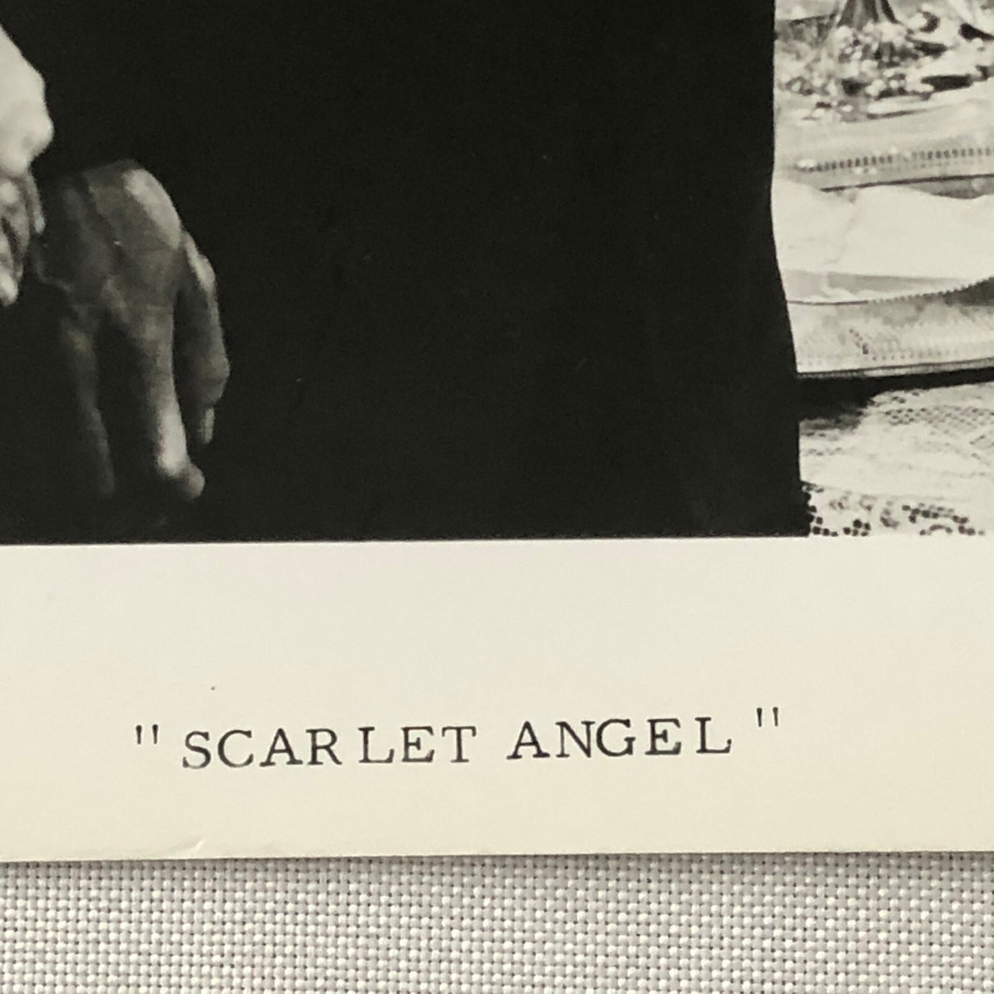 Vintage Movie Film Still Photo Photograph Print Scarlet Angel