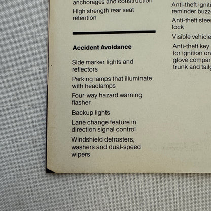 1979 Buick Regal and Century Car Sales Brochure Catalog Advertising Coupe Wagon