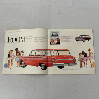 1962 Mercury Comet Car Sales Brochure Catalog Sedan Station Wagon Canadian