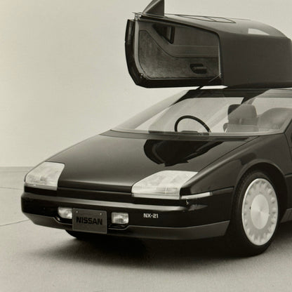 Nissan NX-21 Concept Car Prototype Photo Photograph Lot 2x Nissan NX21 NX 21