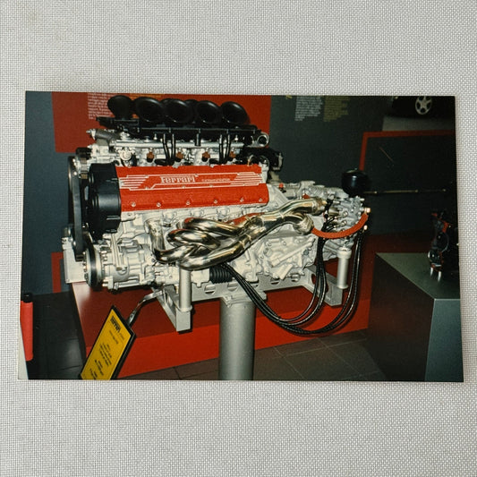 Ferrari F355 F1 Engine and Gearbox Photo Photograph Print Paul Frere