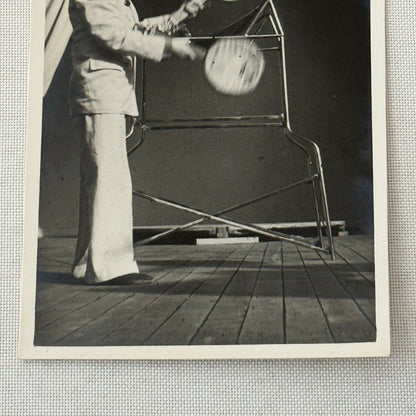 Vintage Circus Juggling Act Photo Photograph Postcard RPPC
