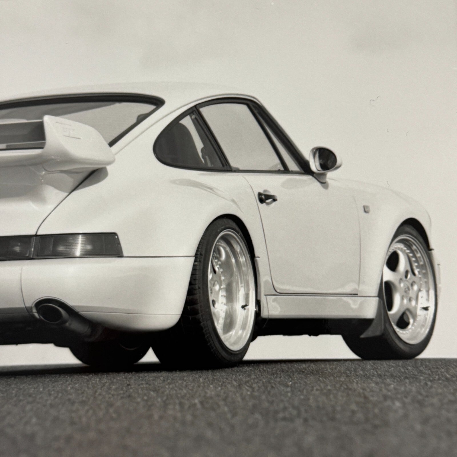 Porsche 911 Carrera RS Car Factory Press Photo Photograph Print Vintage