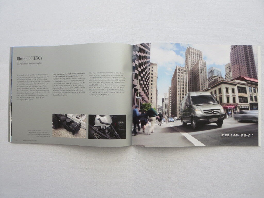 2013 Mercedes Sprinter Van Sales Brochure Catalog Advertising 