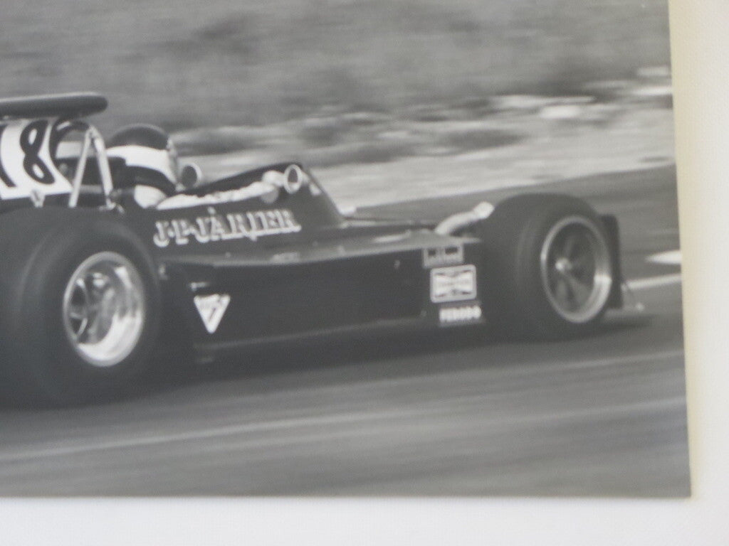 Vintage 1973 Austrian Grand Prix Racing Photograph Photo Jarier March Ford