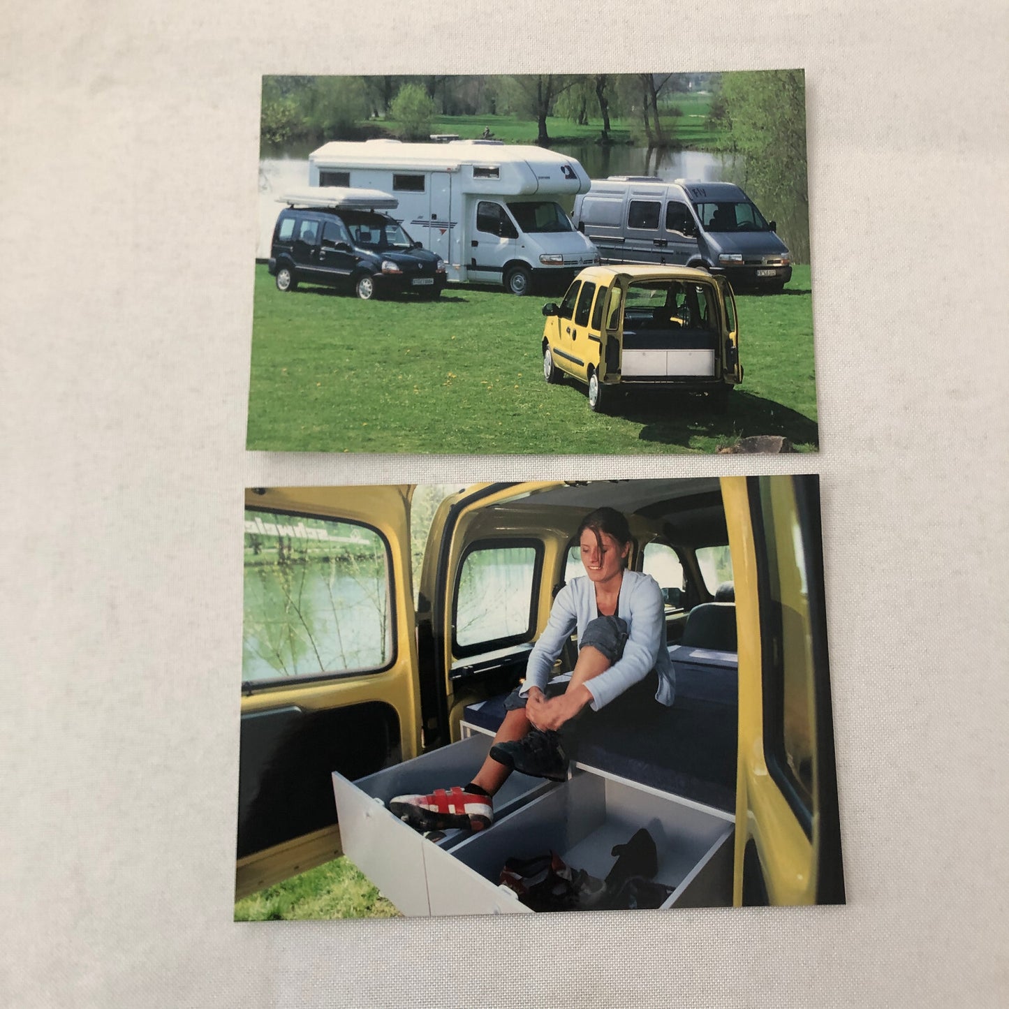 Renault Kangoo Camper Motor Home Press Kit Brochure Photos GERMAN Text