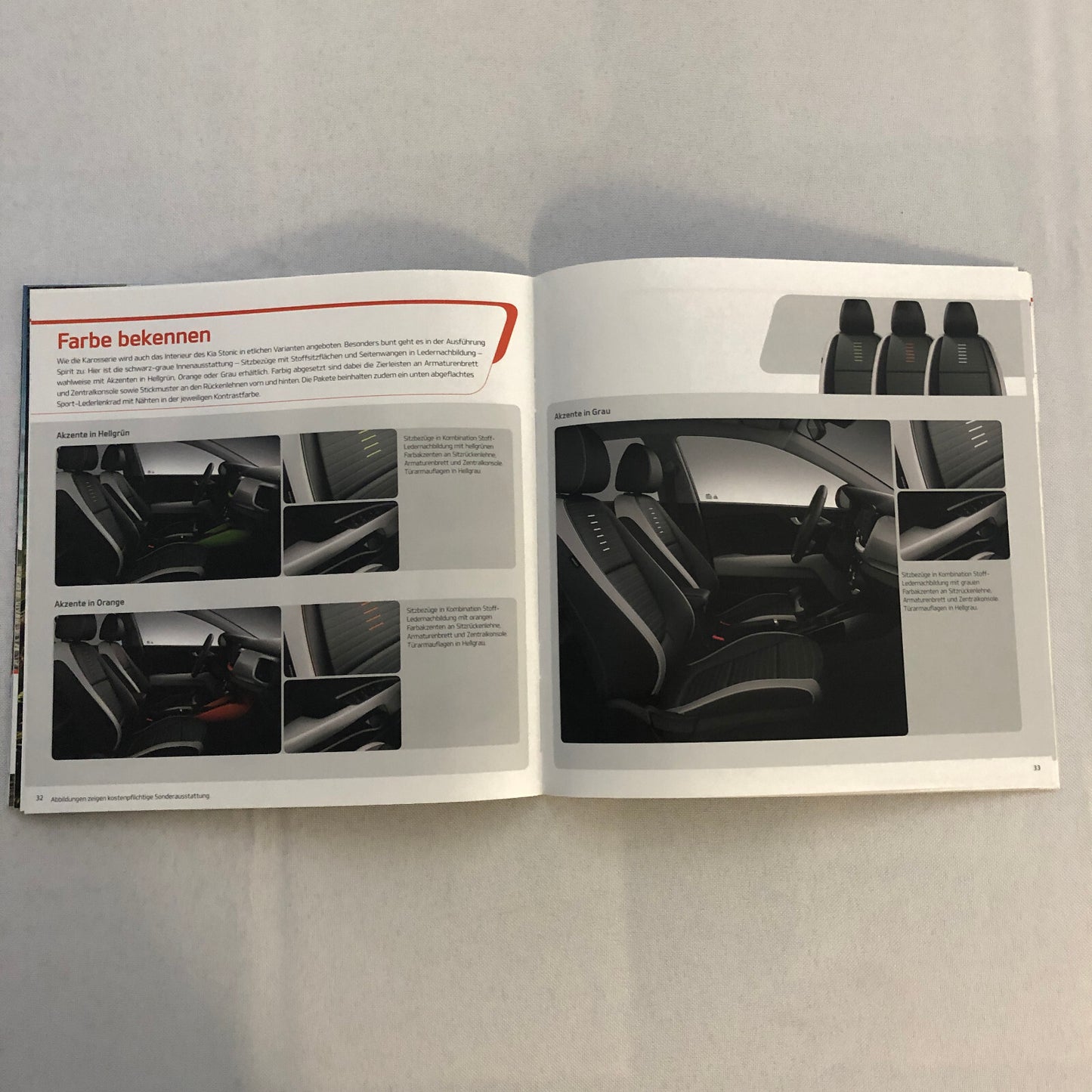 Kia Stonic Sales Brochure Catalog with Price List GERMAN Market 2018 ?