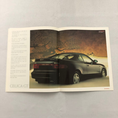 1990 Toyota Sports Car Sales Brochure Catalog Celica Supra MR2 Corolla UK Market