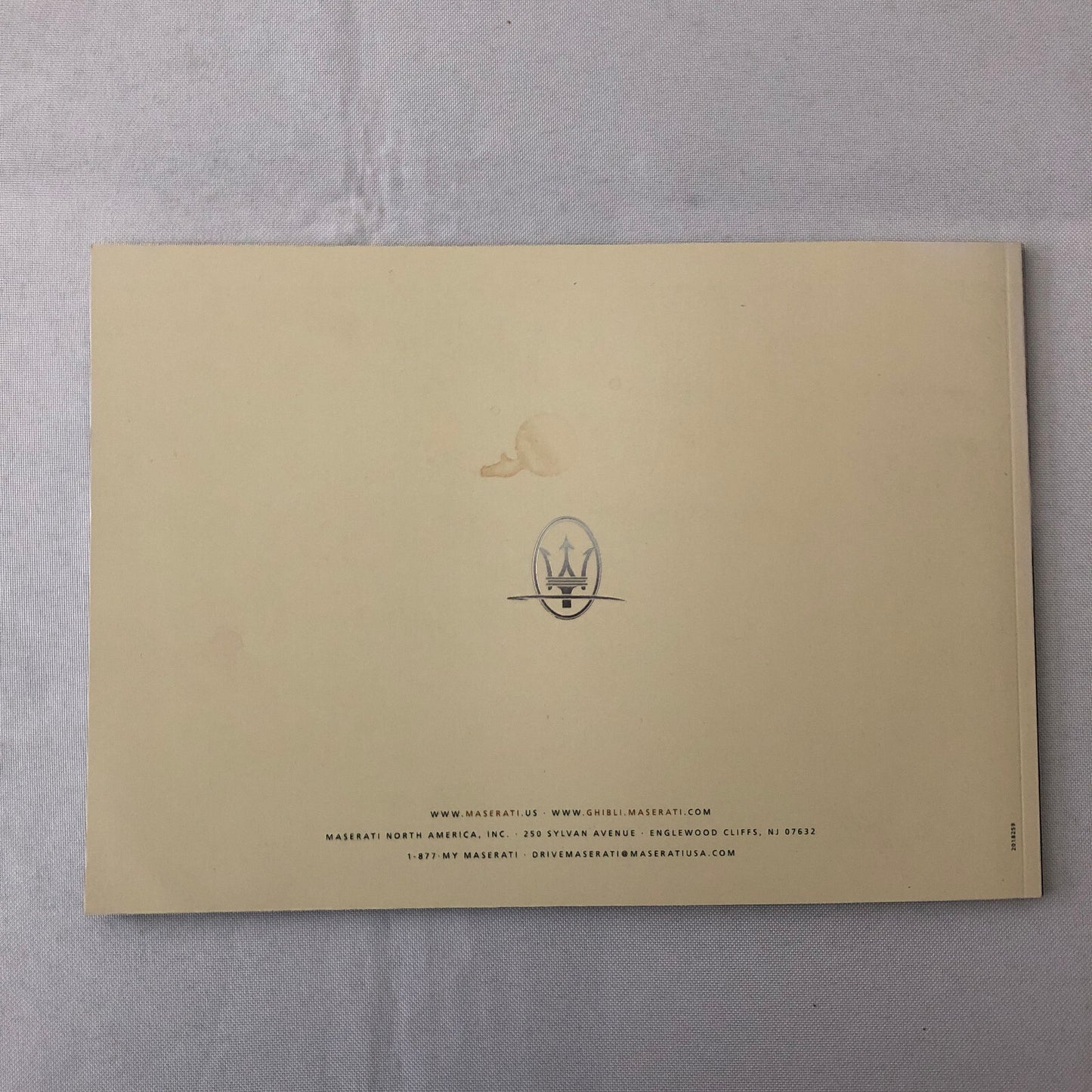 2014 2015 Maserati Ghibli Sales Brochure Catalog Ghibli S Q4