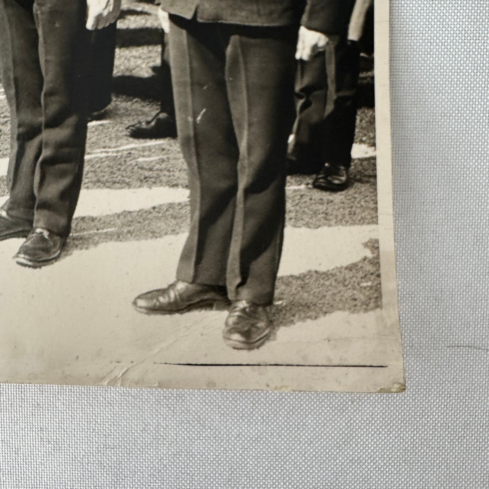 Duke of Connaught Inspects British Legion Military HMS Queen Elizabeth 1932