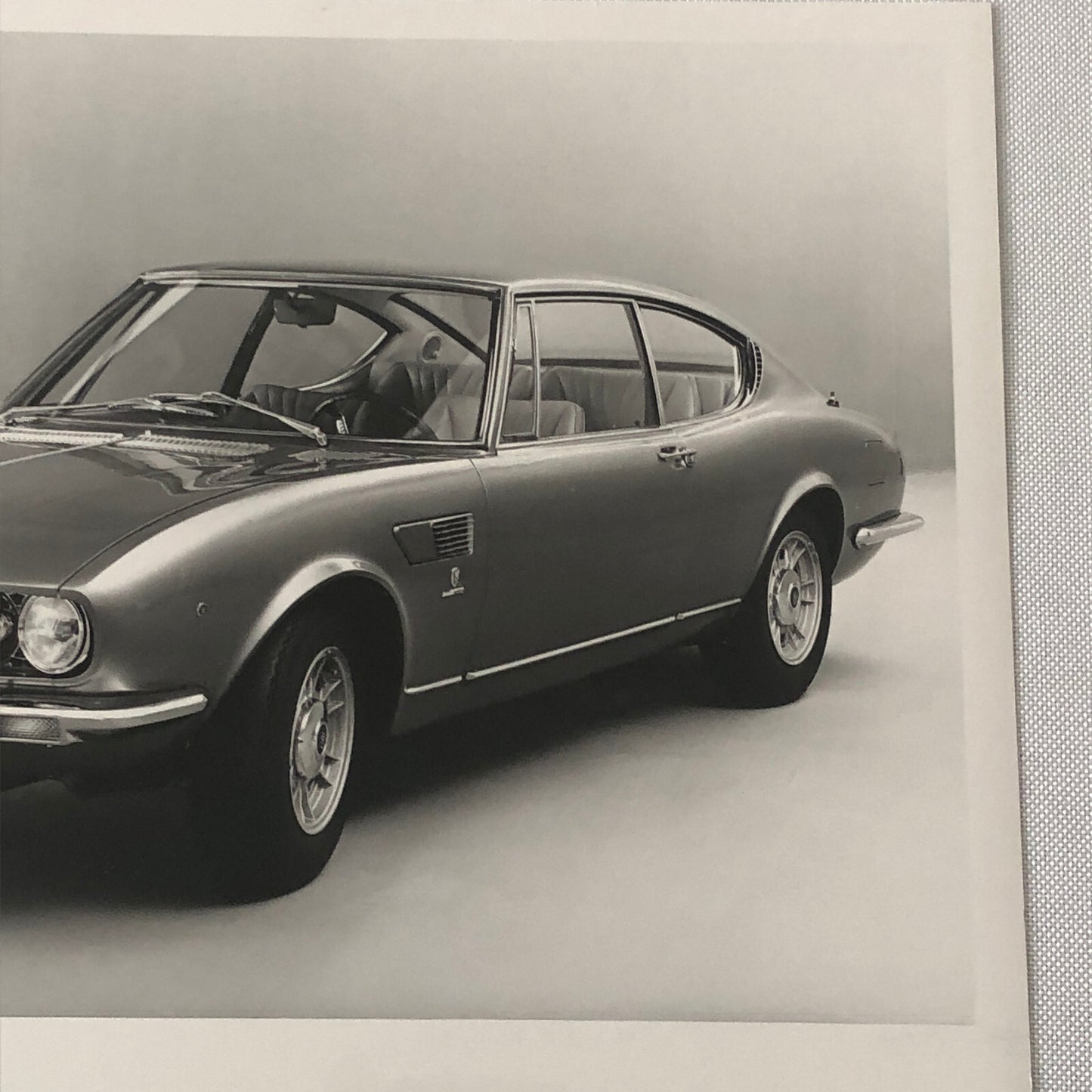 Fiat Dino Coupe Factory Press Photo Photograph