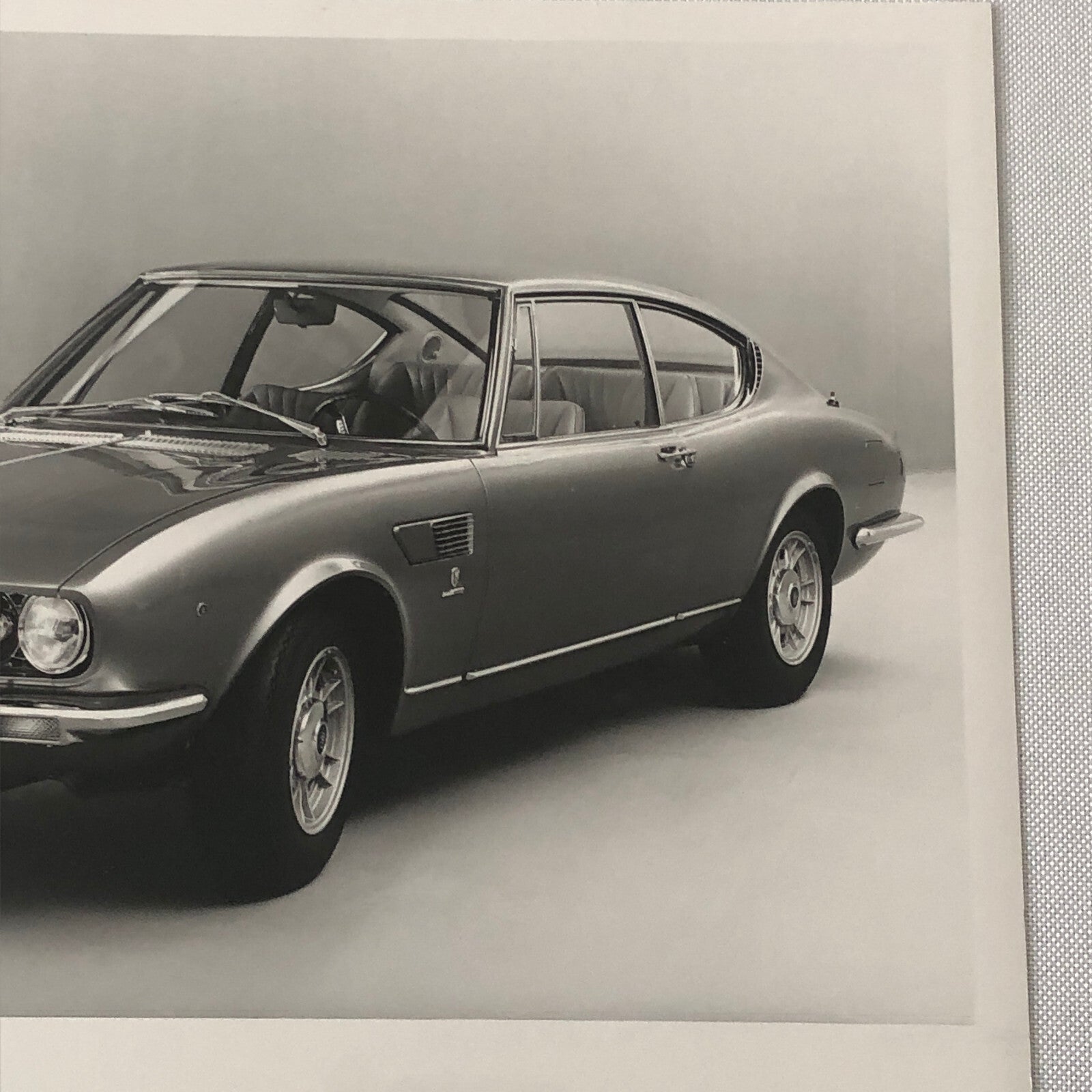 Fiat Dino Coupe Factory Press Photo Photograph