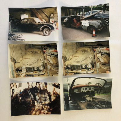Jaguar Car Barn Find Junk Yard Parts Photo Photograph Print Lot of 22 E-Type + 
