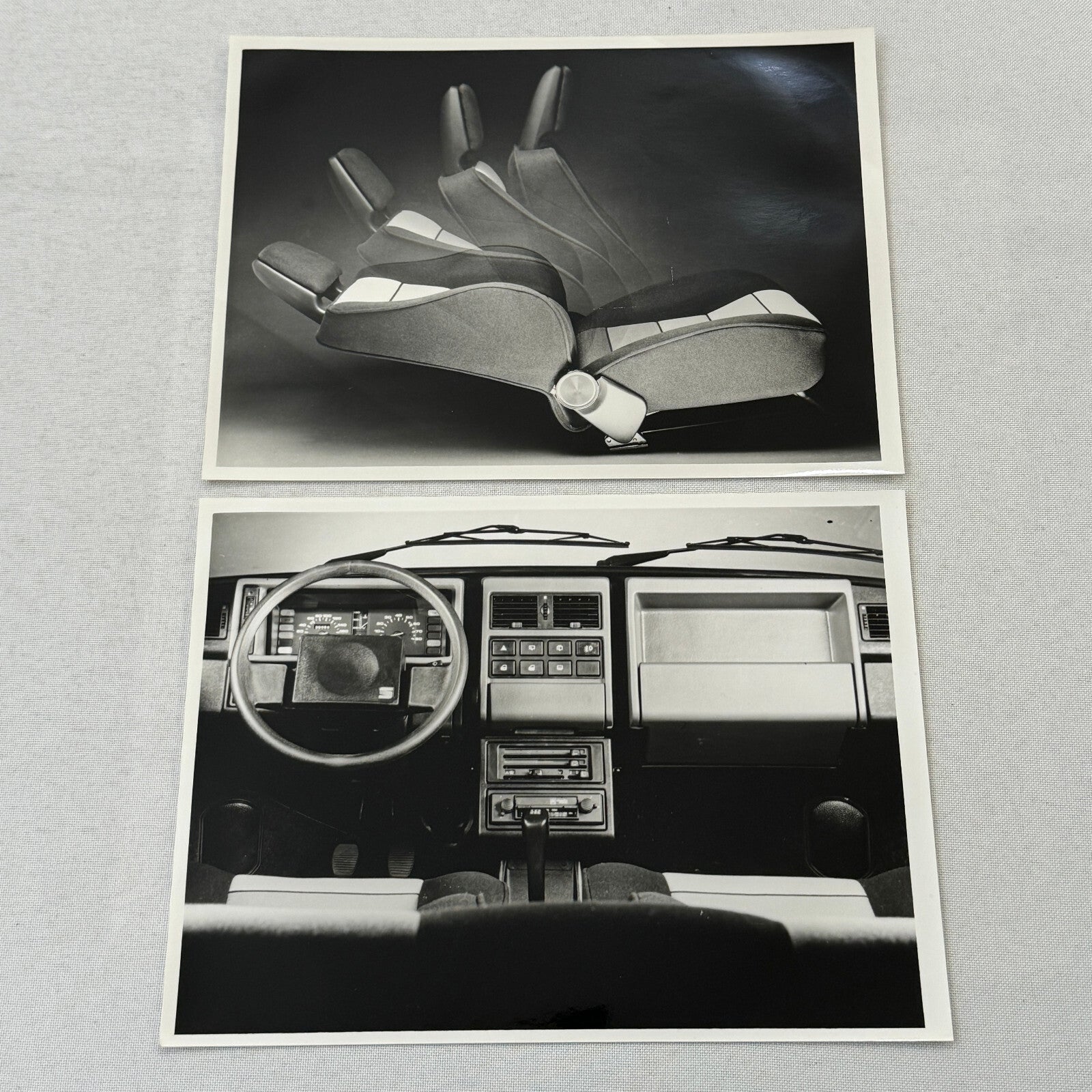 Seat Ronda Car Press Kit Brochure Photos 1983 1984 GERMAN Text European