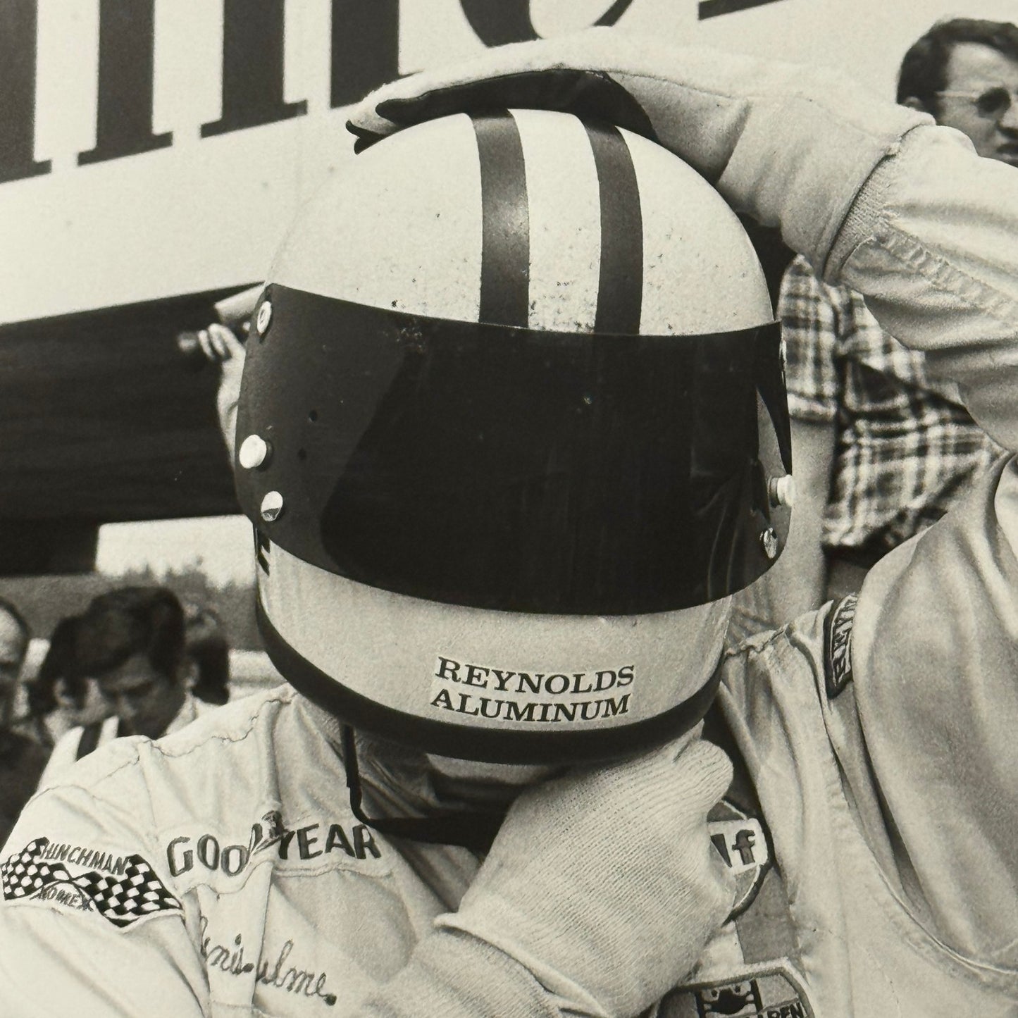 Vintage Racing Photo 1970 German Grand Prix Denny Hulme Motorsport Photograph