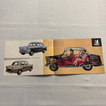 Triumph Pennant Car Sales Brochure Catalog Vintage Advertising