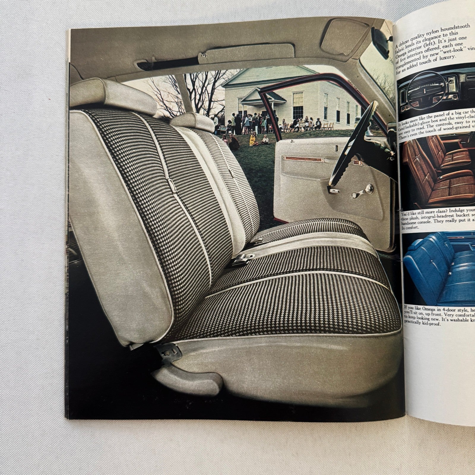 1973 Oldsmobile Sales Brochure Cutlass Supreme Omega Toronado Delta 88 Vintage