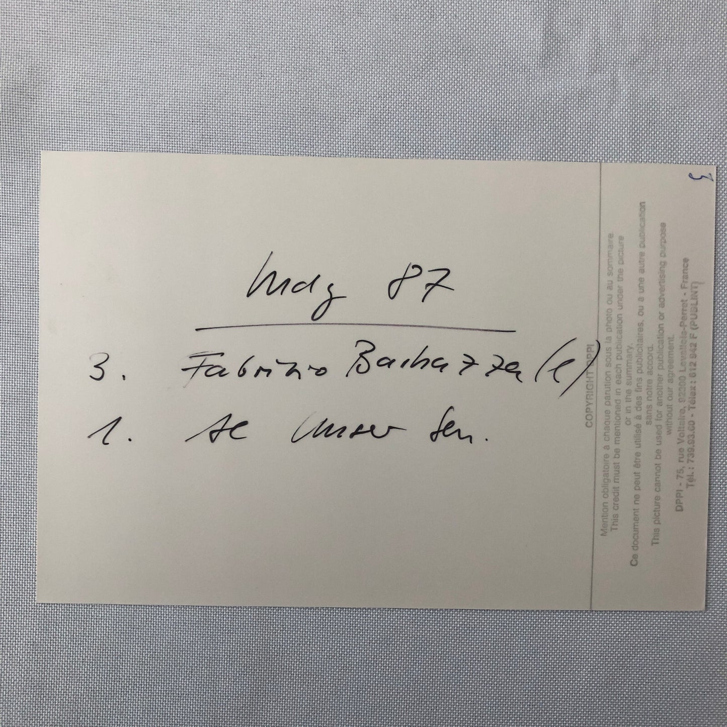 Vintage Indy Indianapolis Racing Photo Photograph Al Unser Jr Fabrizio Barbazza