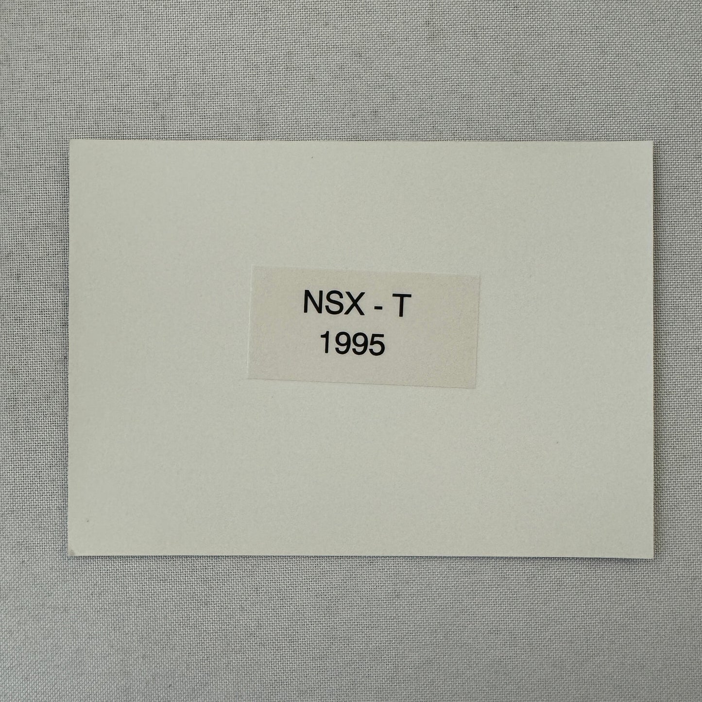 1995 Honda NSX-T Car Factory Press Photo Photograph Print Acura NSX T Honda NSX