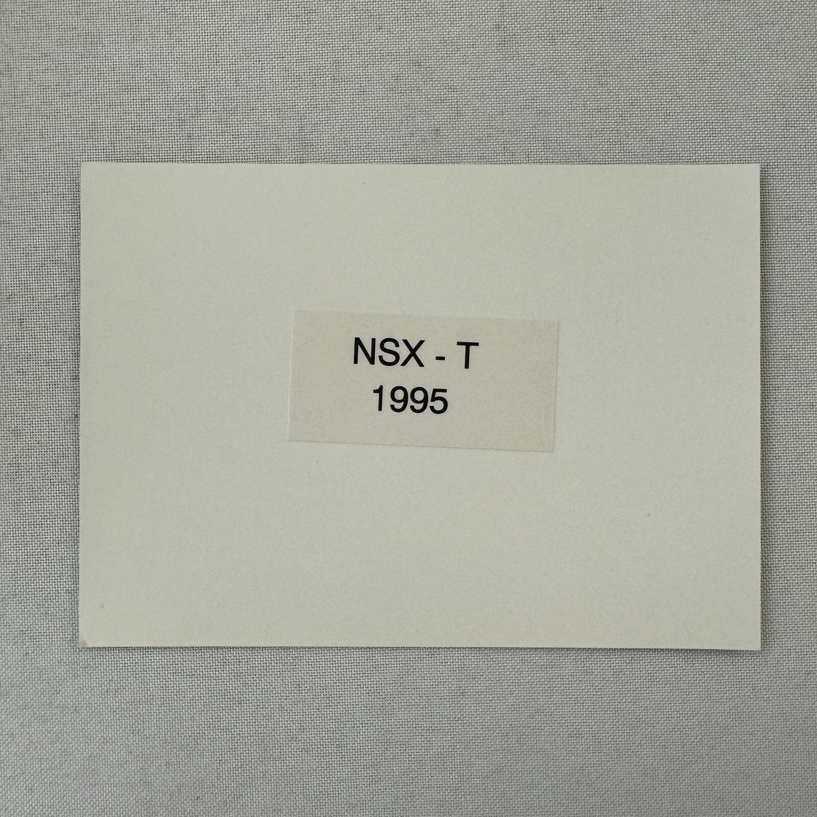 1995 Honda NSX-T Car Factory Press Photo Photograph Print Acura NSX T Honda NSX