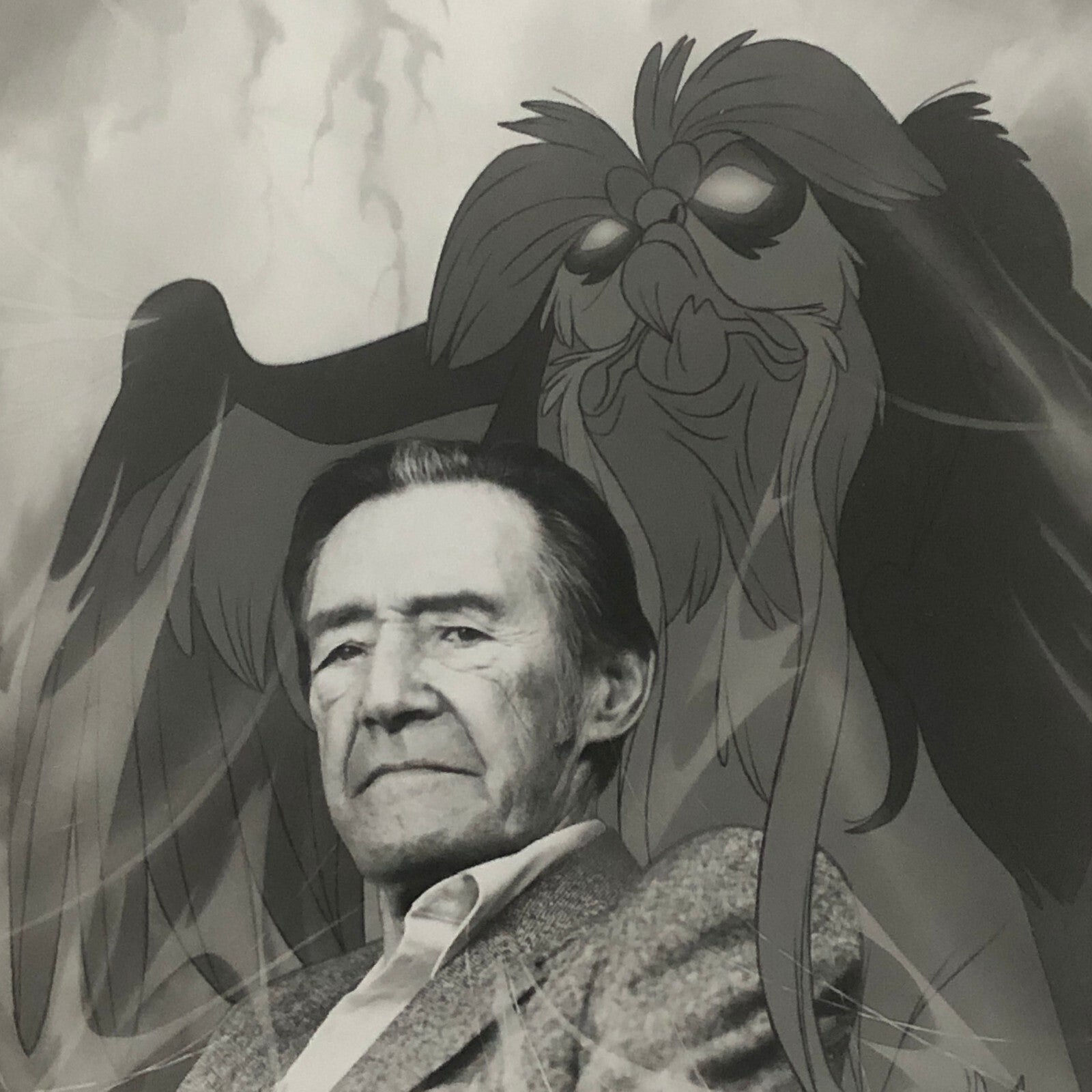 The Secret of Nimh JOhn Carradine Great Owl Movie Film Press Photo Photograph