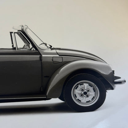 Vintage Volkswagen Beetle Convertible VW Bug Car Photo Photograph Cabriolet