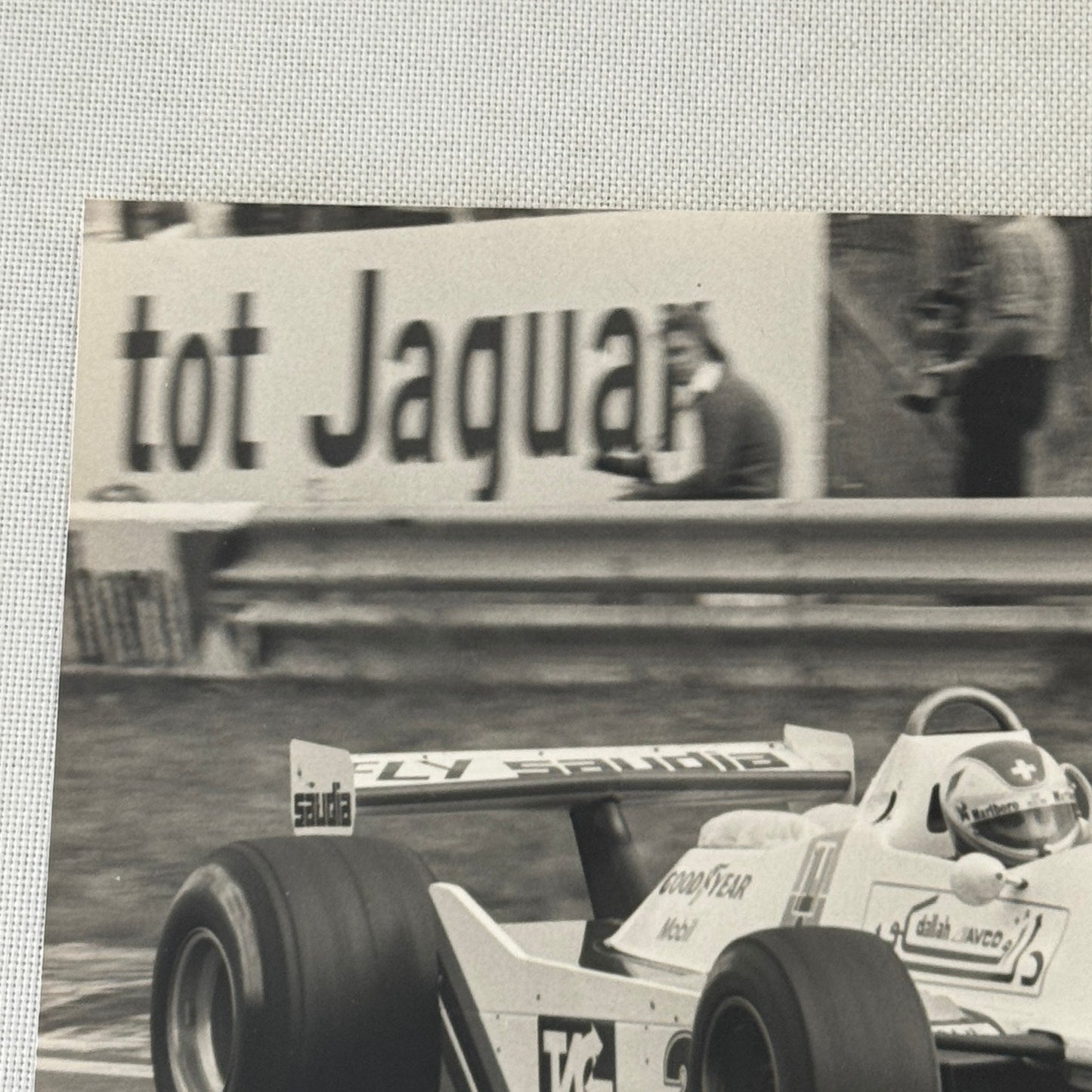 Clay Regazzoni Williams Grand Prix Car Photo Photograph Vintage F1 Formula One