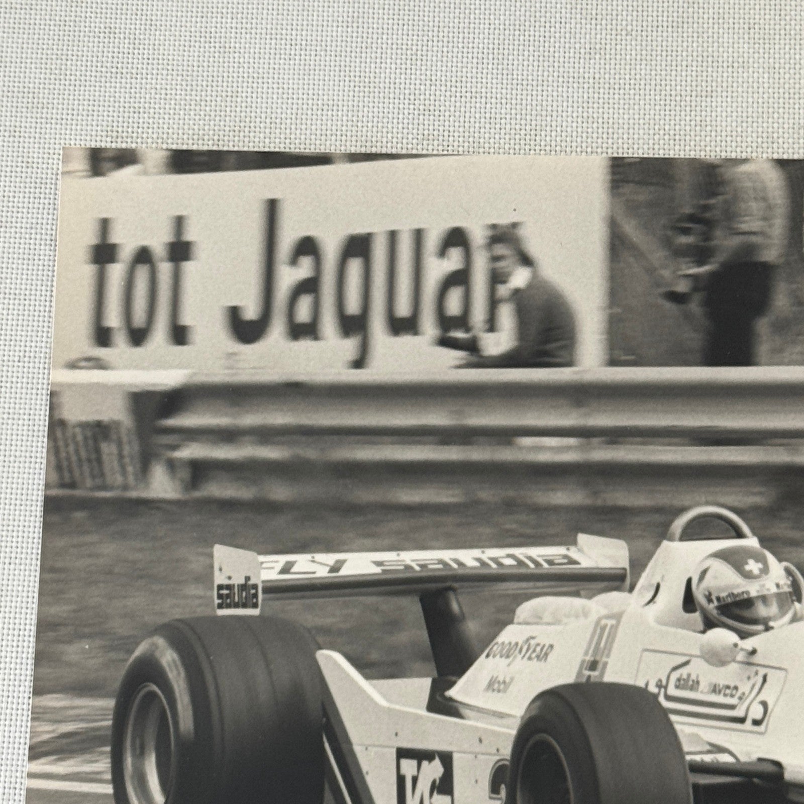 Clay Regazzoni Williams Grand Prix Car Photo Photograph Vintage F1 Formula One