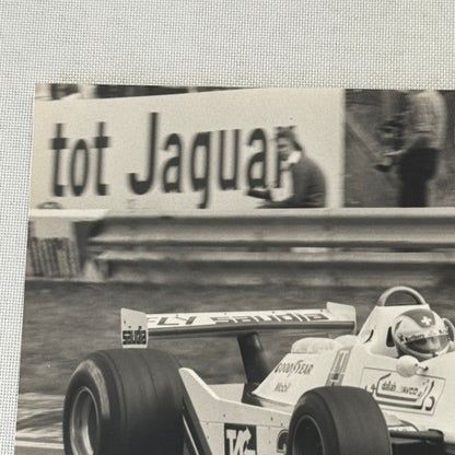 Clay Regazzoni Williams Grand Prix Car Photo Photograph Vintage F1 Formula One