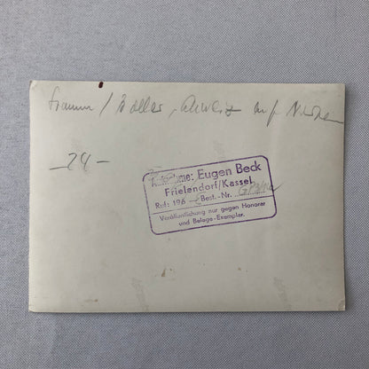 Vintage Motorcycle Racing Photo Photograph Sidecar Side Car