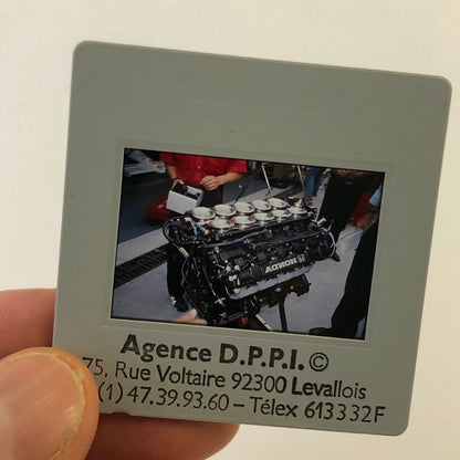 Honda Racing V10 Formula One Engine DPPI 35MM Press Photo Slide F1 Racing