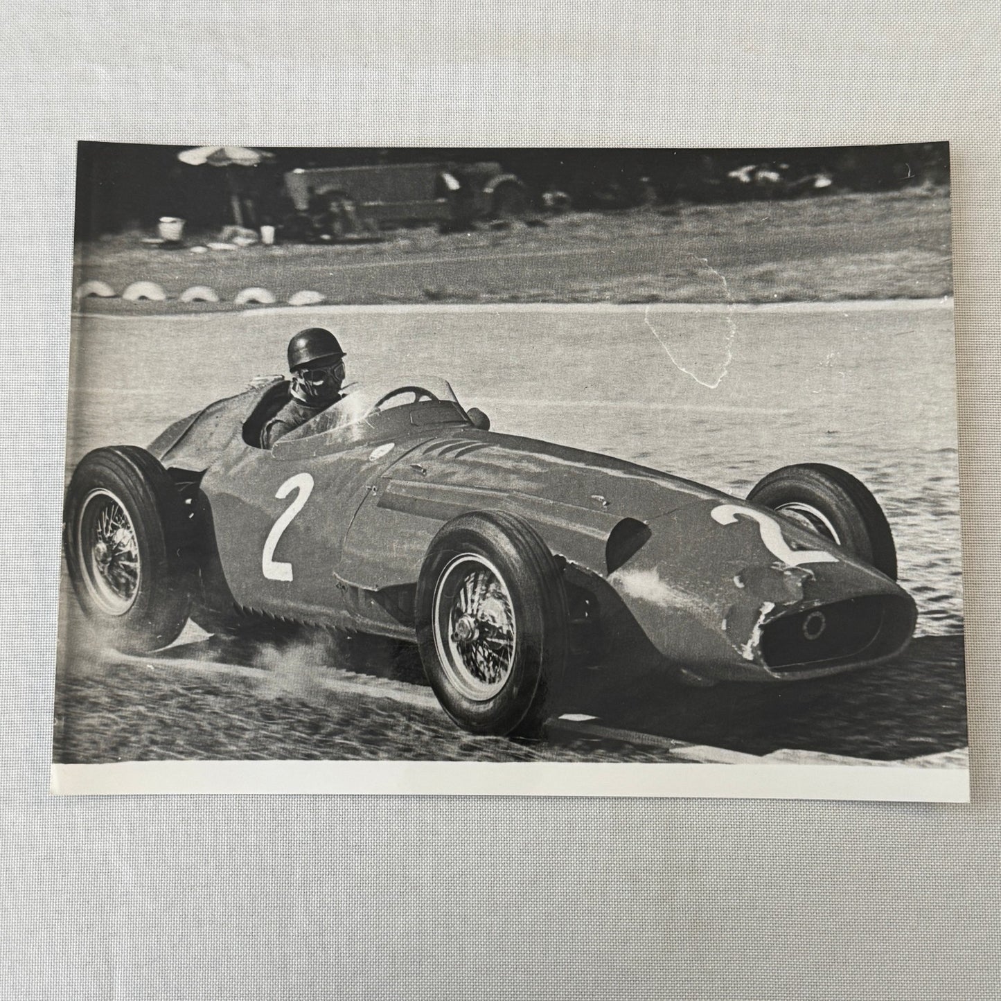Juan Manuel Fangio Racing Driver Maserati F1 Car Photo Photograph Modern Print