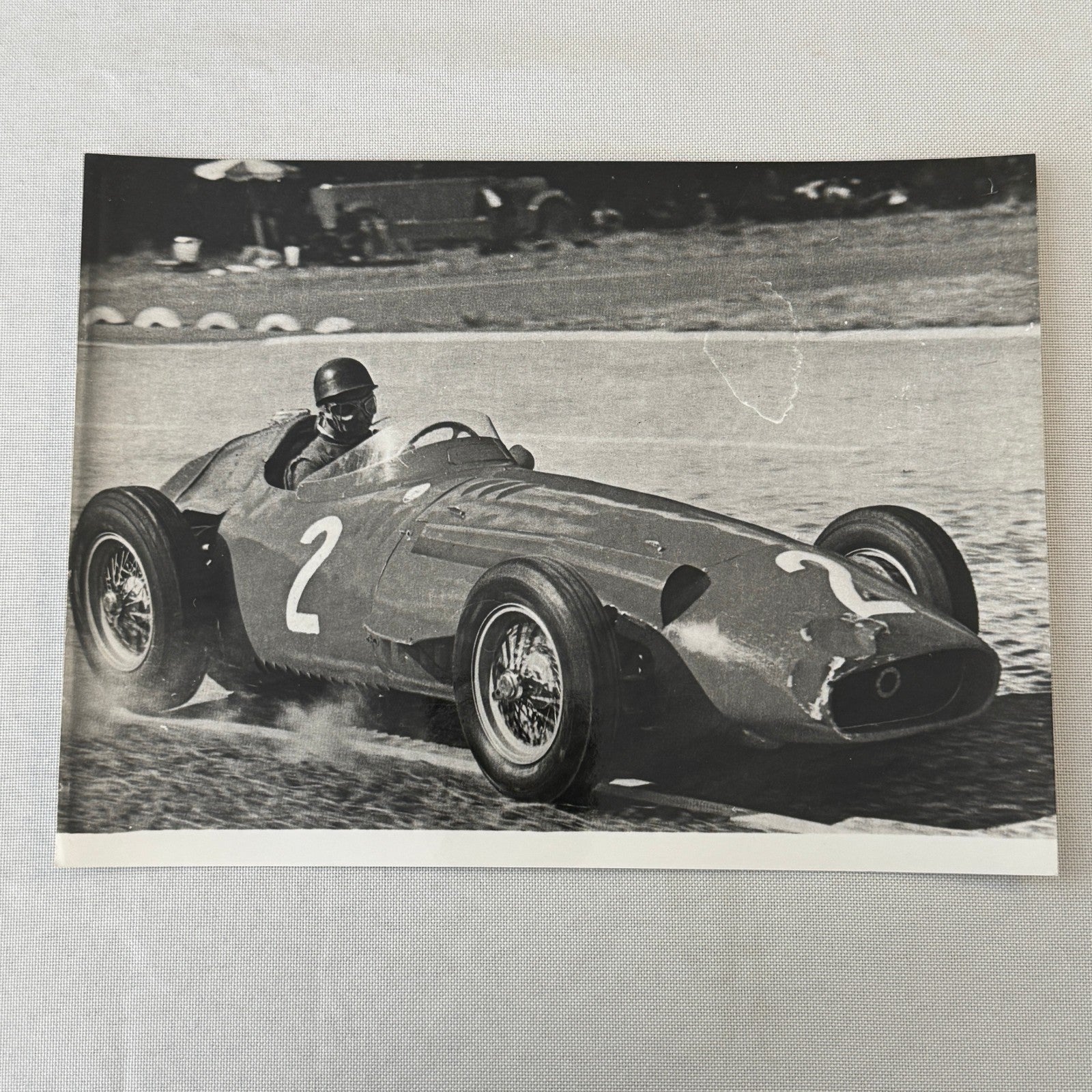 Juan Manuel Fangio Racing Driver Maserati F1 Car Photo Photograph Modern Print