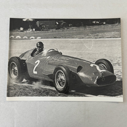 Juan Manuel Fangio Racing Driver Maserati F1 Car Photo Photograph Modern Print