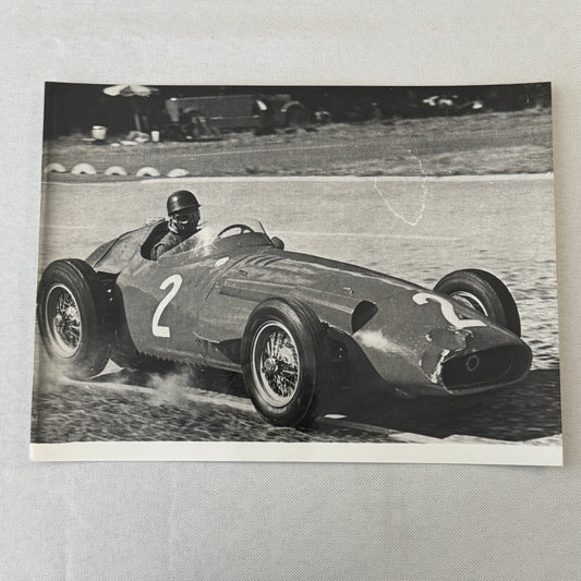 Juan Manuel Fangio Racing Driver Maserati F1 Car Photo Photograph Modern Print