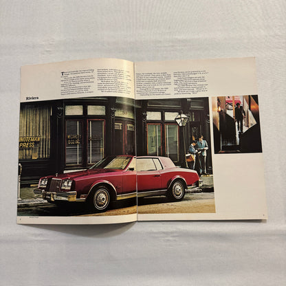 1980 Buick Car Sales Brochure Catalog Advertising Buick LeSabre Electra Riviera