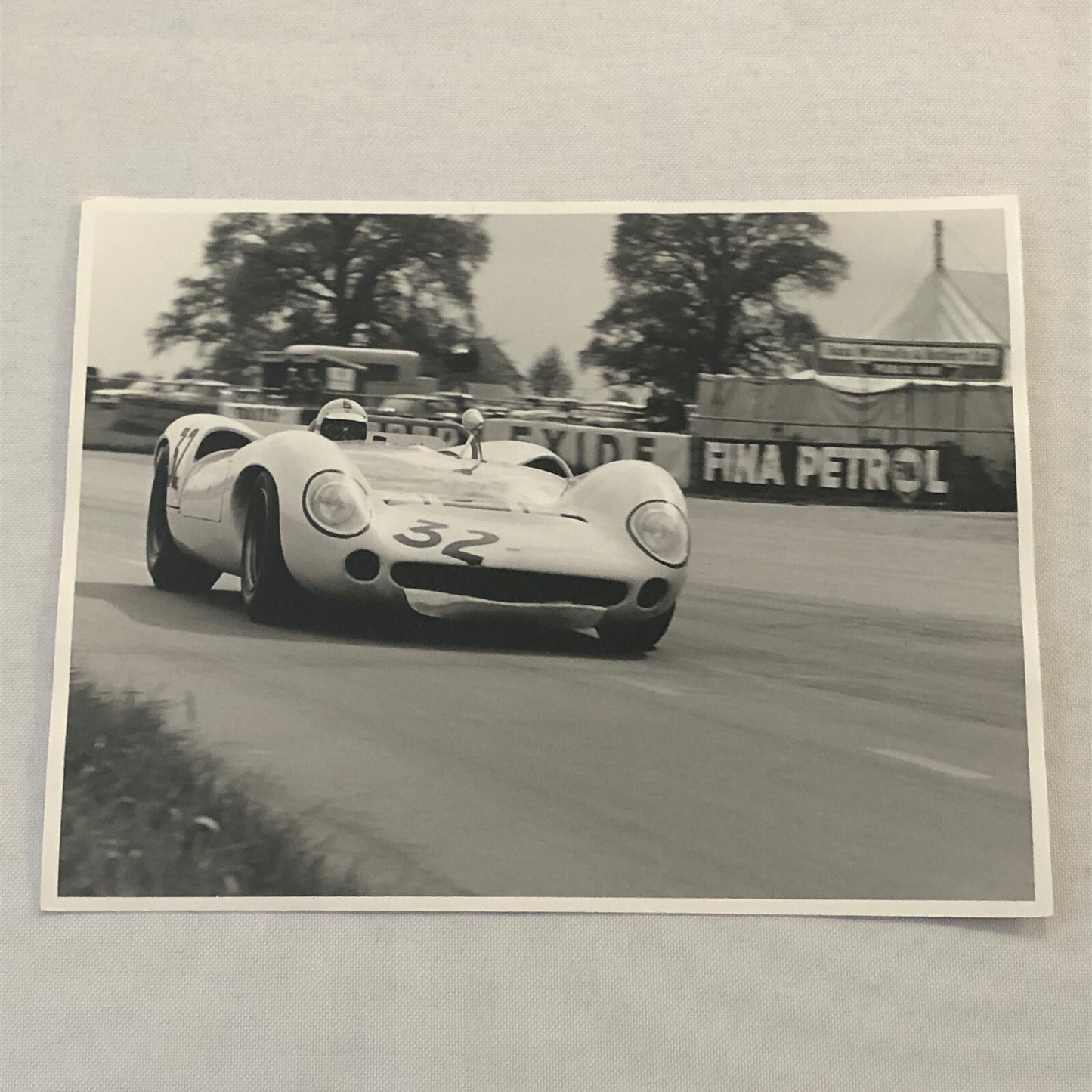 Vintage Racing Car Photo Photograph Print Lola Car Motorsport