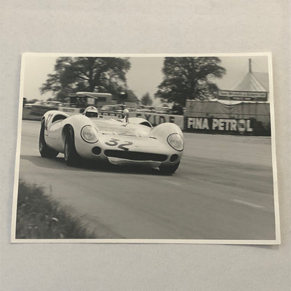 Vintage Racing Car Photo Photograph Print Lola Car Motorsport