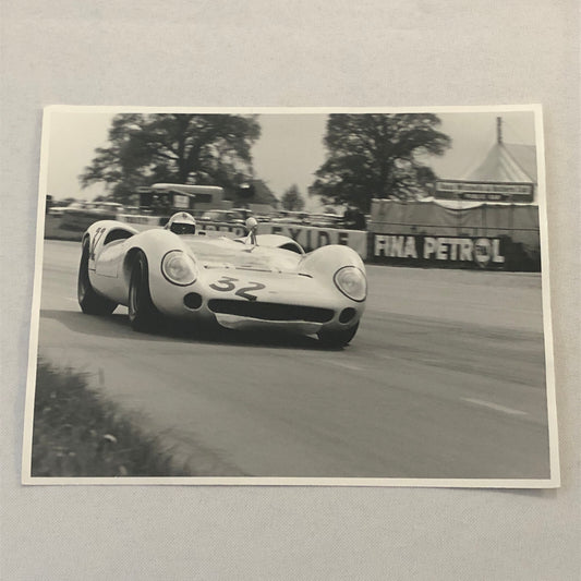 Vintage Racing Car Photo Photograph Print Lola Car Motorsport