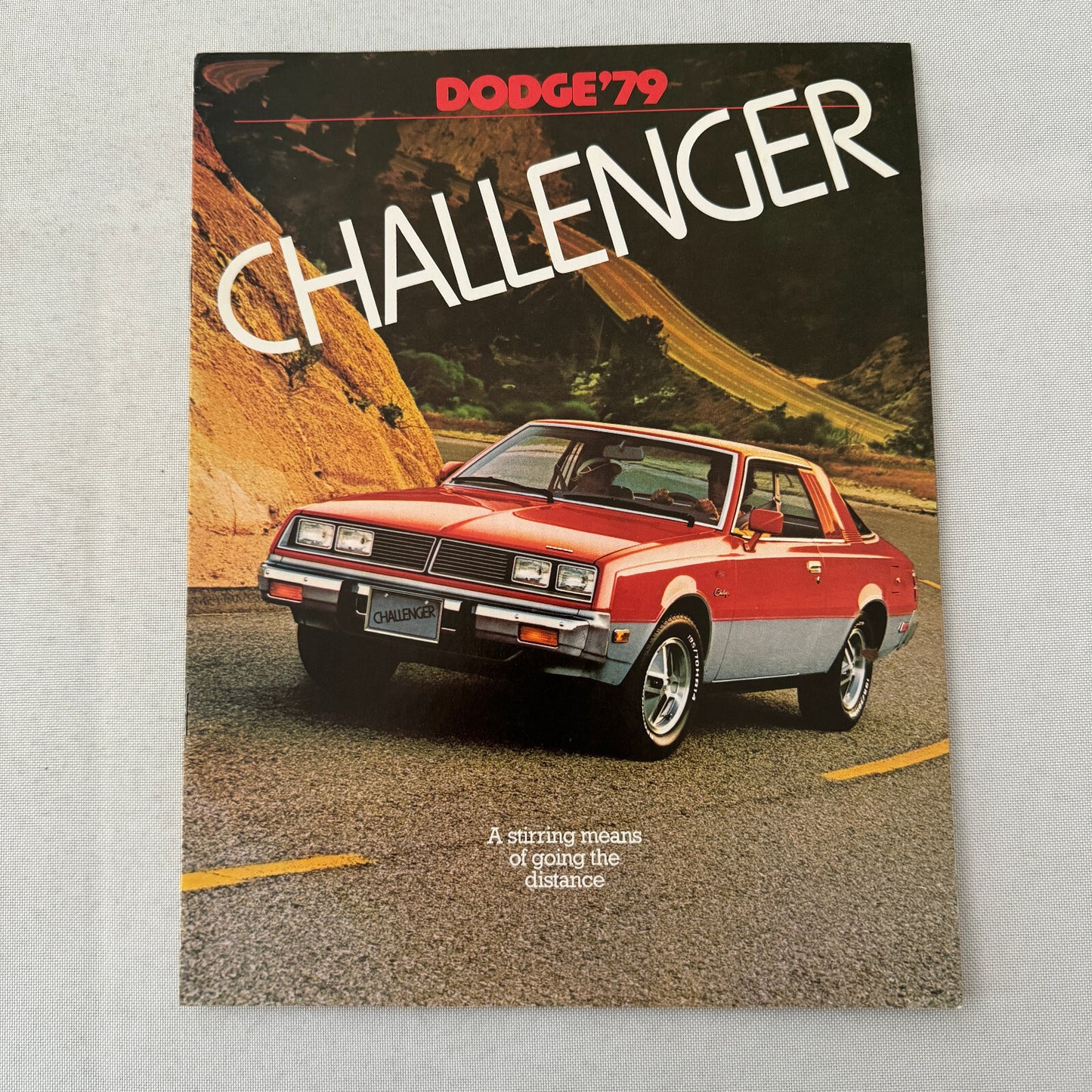 1979 Dodge Challenger Car Sales Brochure Catalog Advertising