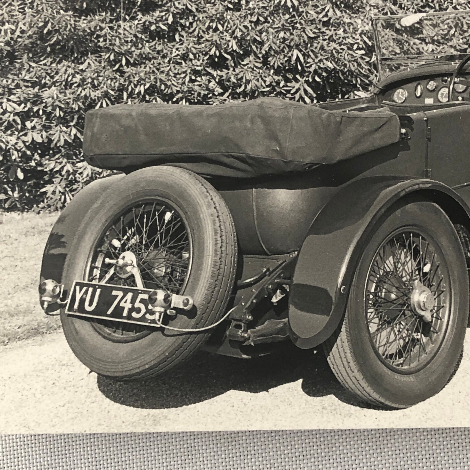 Vintage Car Automobile Photo Photograph Print Lot of 2 - Tag REA22E4