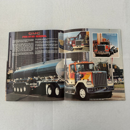 GMC Heavy Duty Truck Sales Brochure Catalog Brigadier Five Star General Astro