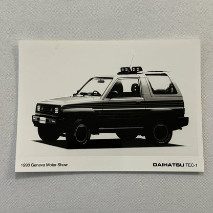 1990 Daihatsu Tec-1 Concept Truck Prototype Factory Press Photo Geneva Show
