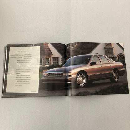 1995 Chevrolet Sales Brochure Catalog Camaro Lumina Beretta Caprice Impala SS
