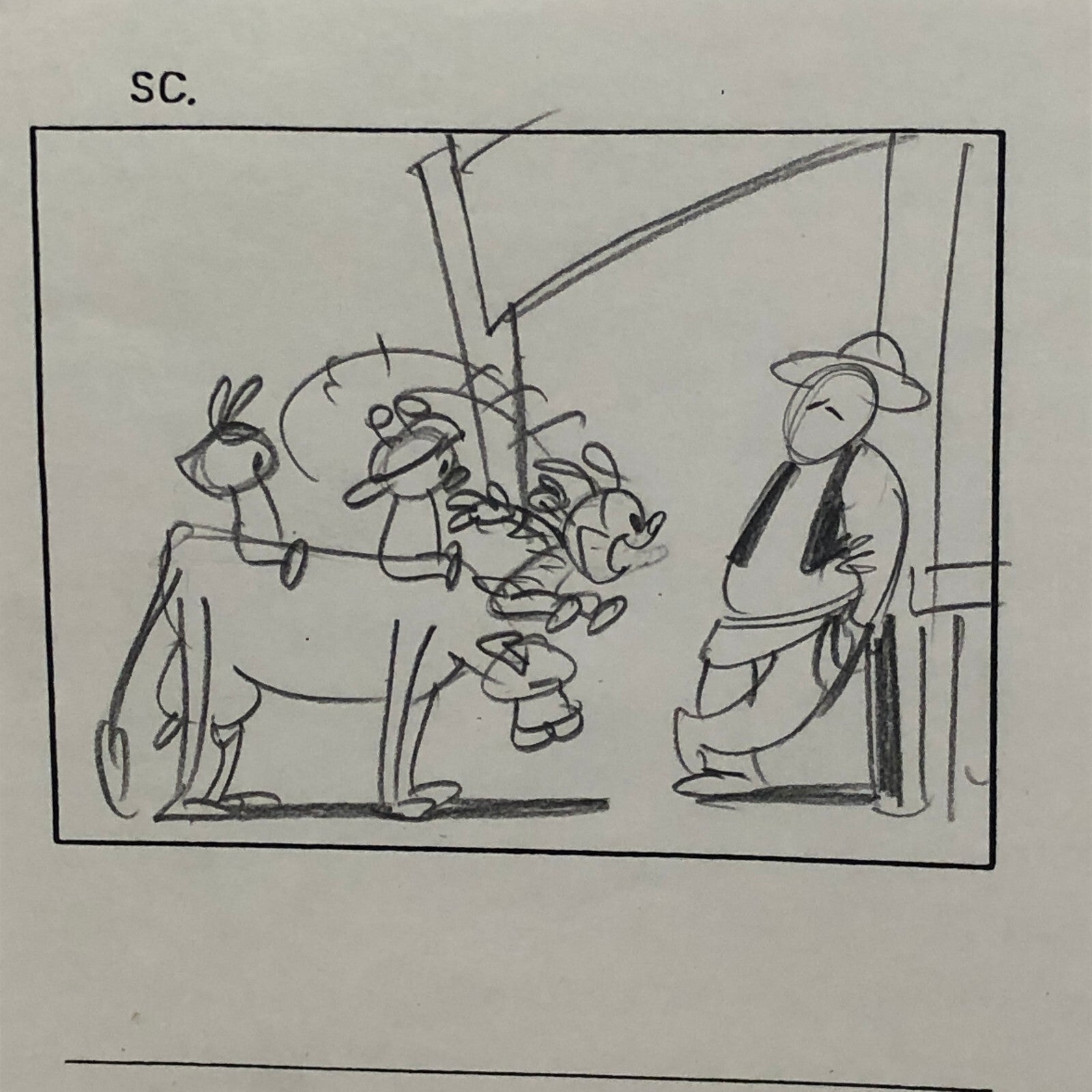 ANIMANIACS Animation Storyboard Illustration Drawing Sketch Wakko Yakko Dot