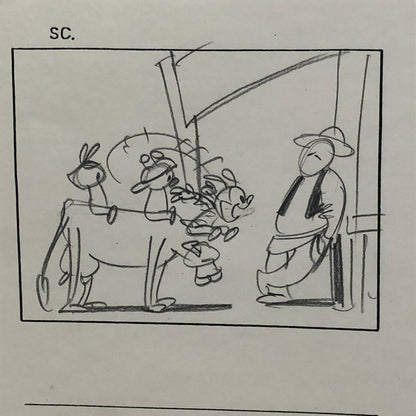 ANIMANIACS Animation Storyboard Illustration Drawing Sketch Wakko Yakko Dot